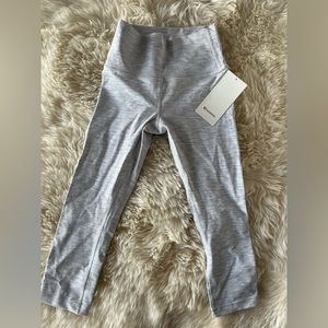Lululemon Wunder Under HR Crop legging Size 6